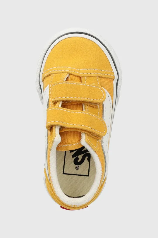 giallo Vans scarpe da ginnastica bambini Old Skool V