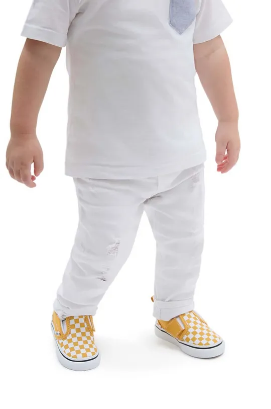 κίτρινο Παιδικά πάνινα παπούτσια Vans TD Slip-On V Παιδικά