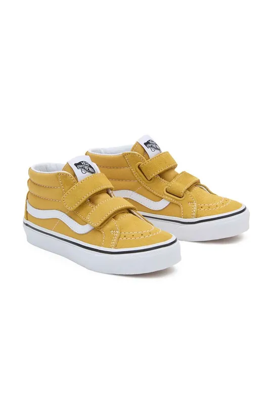 Παιδικά πάνινα παπούτσια Vans UY SK8-Mid Reissue V κίτρινο
