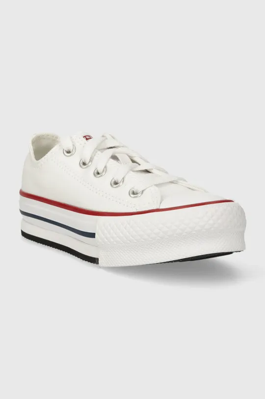 Παιδικά πάνινα παπούτσια Converse λευκό