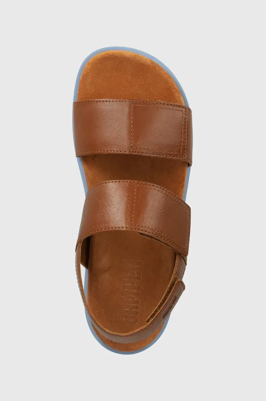 коричневый Детские кожаные сандалии Camper