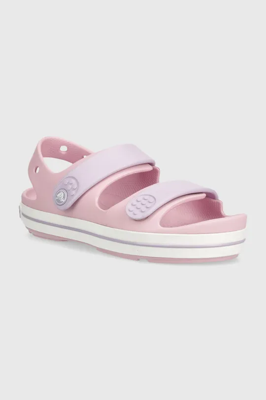 ružová Detské sandále Crocs Crocband Cruiser Sandal Detský