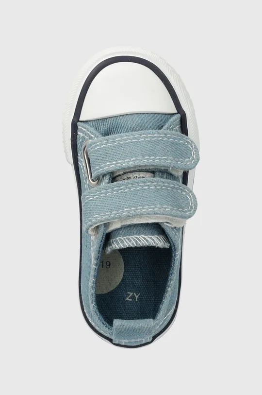 μπλε Παιδικά πάνινα παπούτσια zippy