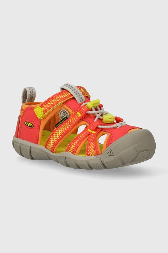 oranžová Detské sandále Keen SEACAMP II CNX Detský