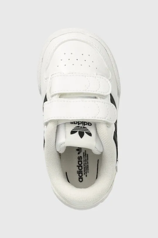 bianco adidas Originals scarpe da ginnastica per bambini in pelle