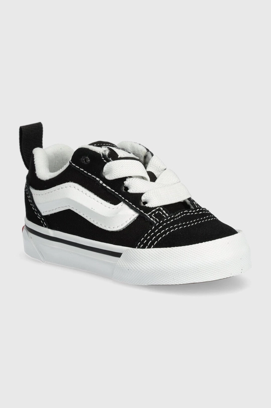 Vans tenisówki dziecięce skóra zamszowa czarny VN000D0K6BT1