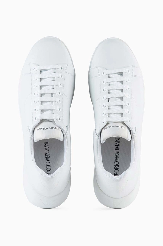 Emporio Armani sneakersy skórzane Męski