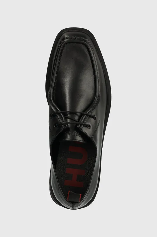 μαύρο Δερμάτινα κλειστά παπούτσια HUGO Iker