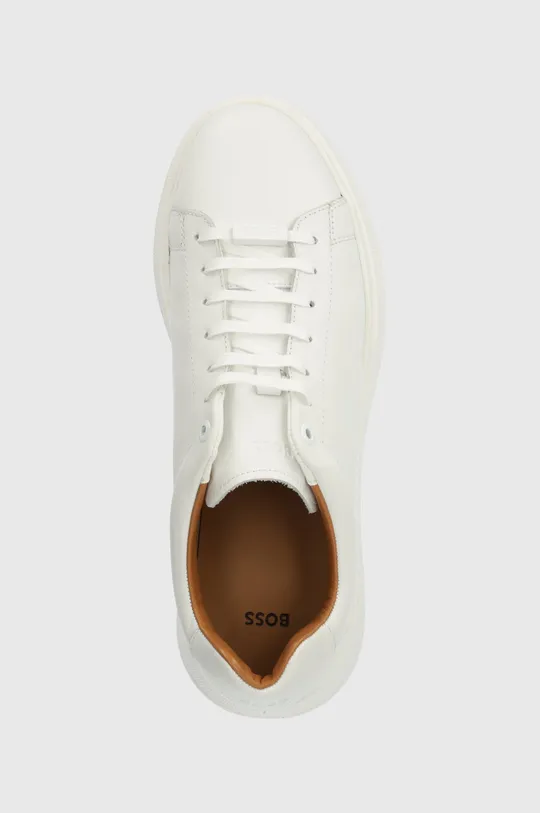 λευκό Δερμάτινα αθλητικά παπούτσια BOSS Bulton