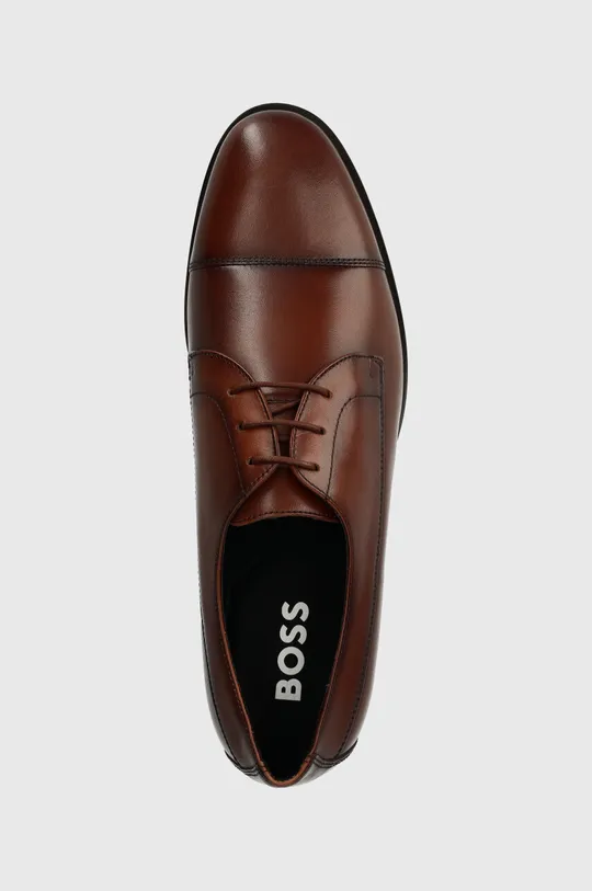 коричневый Кожаные туфли BOSS Colby