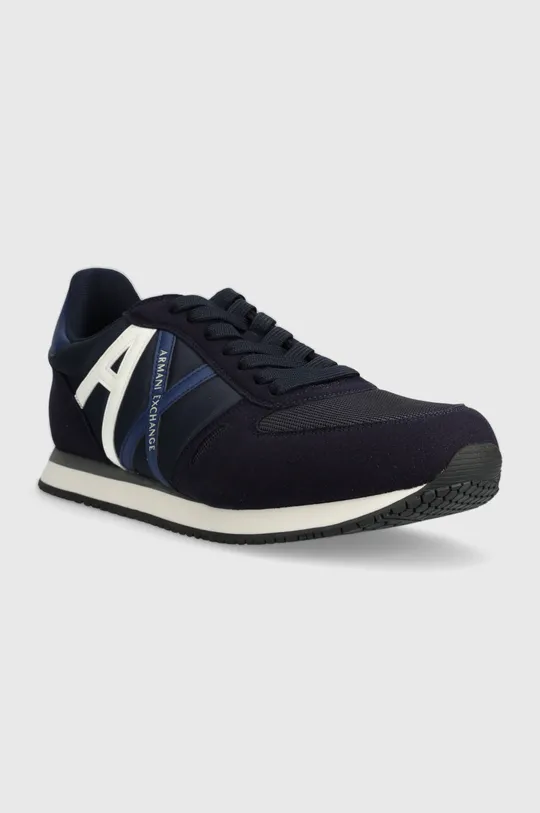 Armani Exchange sneakersy granatowy