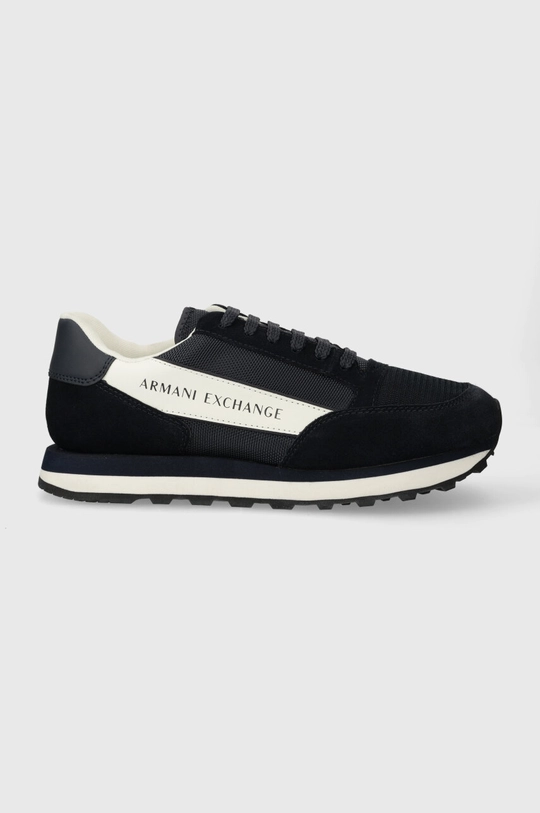 granatowy Armani Exchange sneakersy Męski