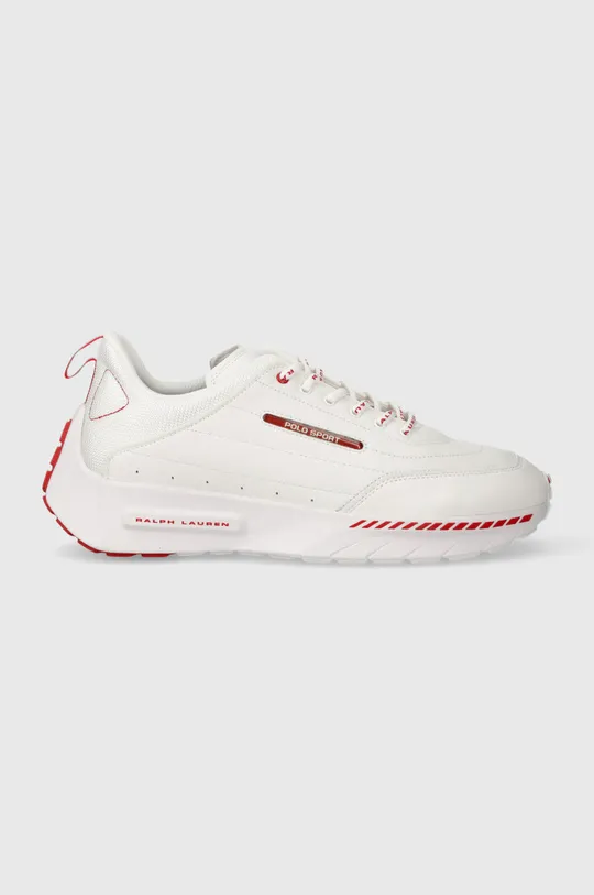 Δερμάτινα αθλητικά παπούτσια Polo Ralph Lauren Ps 250 λευκό
