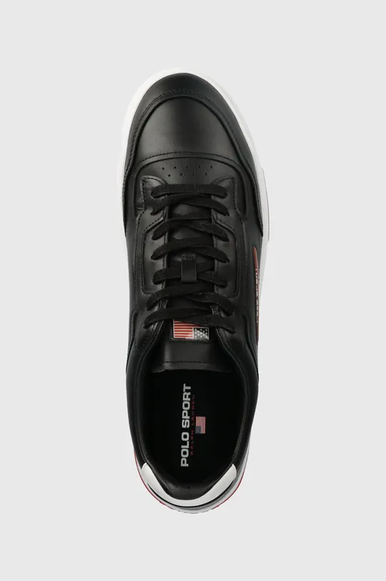 чорний Шкіряні кросівки Polo Ralph Lauren Ps 300