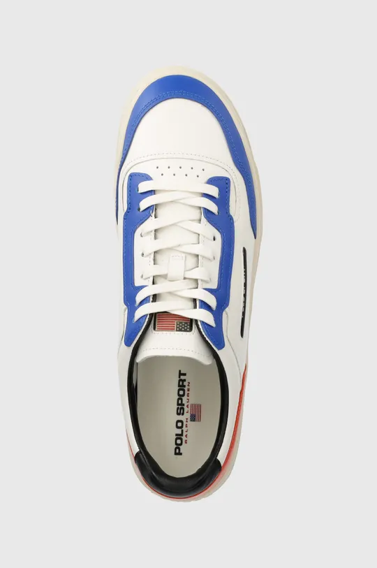 λευκό Δερμάτινα αθλητικά παπούτσια Polo Ralph Lauren Ps 300