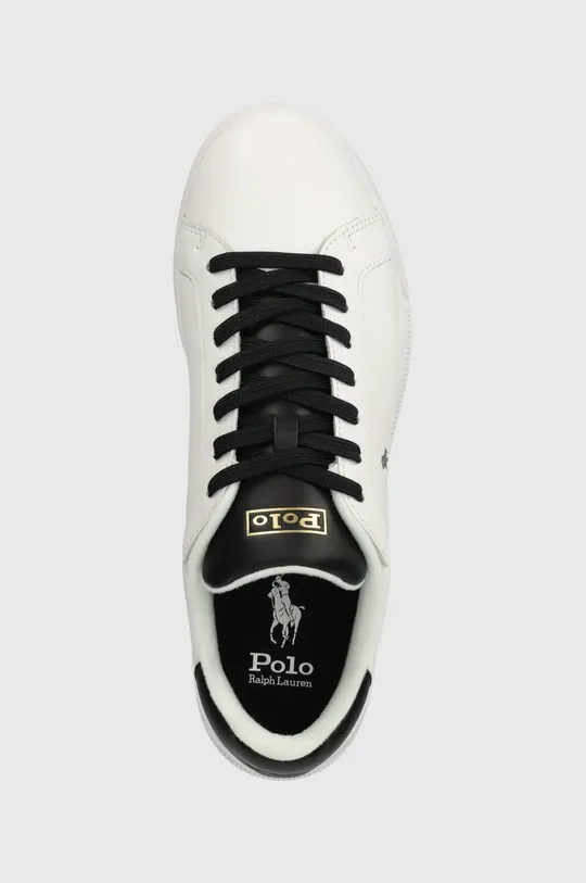 biela Kožené tenisky Polo Ralph Lauren Hrt Crt II