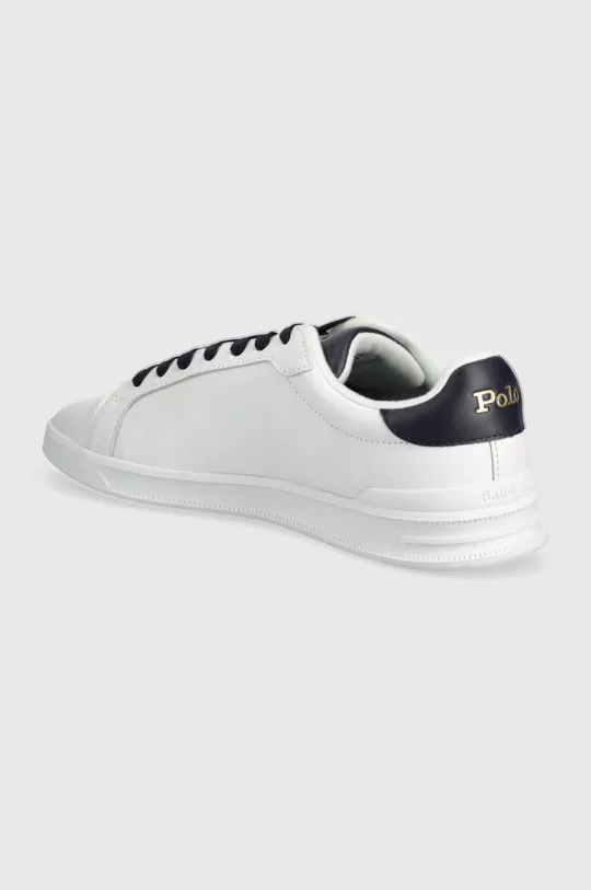 Polo Ralph Lauren sneakersy skórzane Hrt Crt II Cholewka: Skóra naturalna, Wnętrze: Materiał tekstylny, Podeszwa: Materiał syntetyczny