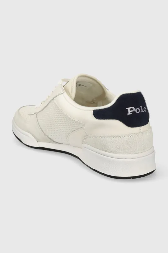 Polo Ralph Lauren sneakersy Polo Crt Pp Cholewka: Materiał tekstylny, Skóra naturalna, Skóra zamszowa, Podeszwa: Materiał syntetyczny, Ściągacz: Materiał tekstylny