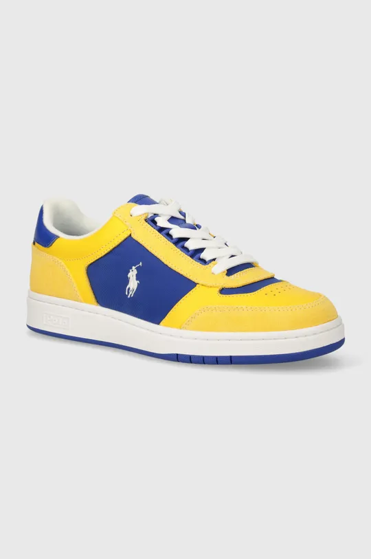 giallo Polo Ralph Lauren sneakers Polo Crt Spt Uomo