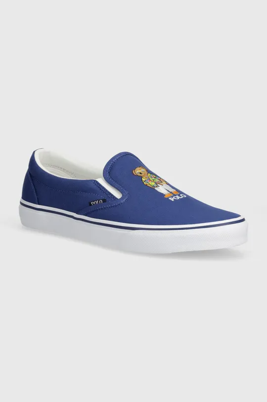 σκούρο μπλε Πάνινα παπούτσια Polo Ralph Lauren Keaton-Slip Ανδρικά