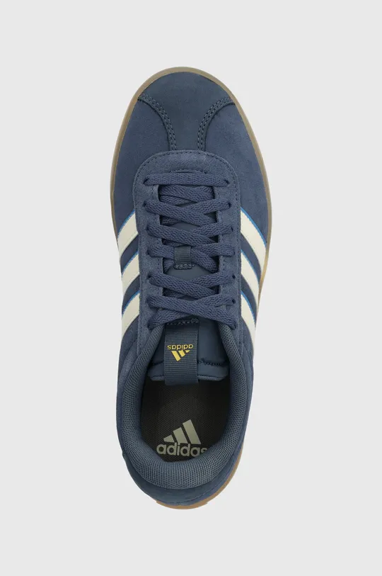 kék adidas velúr sportcipő COURT