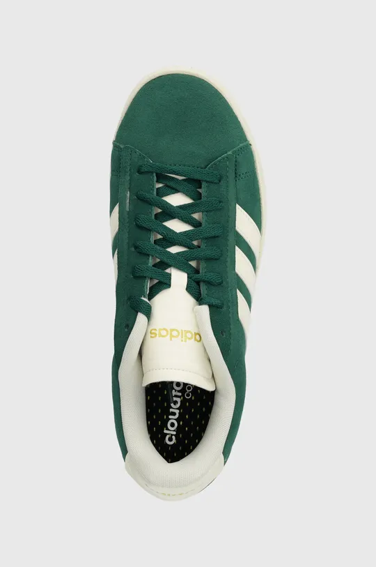 zielony adidas sneakersy zamszowe GRAND COURT