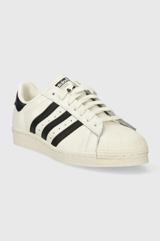 Δερμάτινα αθλητικά παπούτσια adidas Originals Superstar 82 λευκό