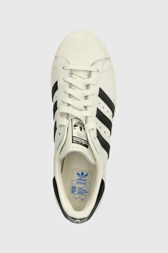 white adidas Originals leather sneakers Superstar 82