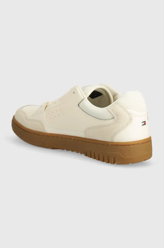 Tommy Hilfiger sneakersy TH BASKET CORE LTH MIX ESS Cholewka: Materiał syntetyczny, Skóra naturalna, Wnętrze: Materiał tekstylny, Podeszwa: Materiał syntetyczny