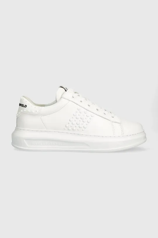 λευκό Δερμάτινα αθλητικά παπούτσια Karl Lagerfeld KAPRI MENS Ανδρικά