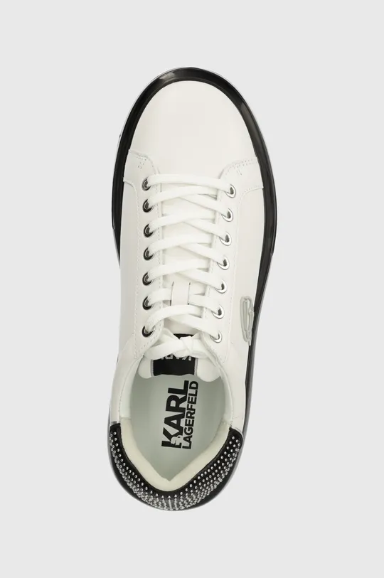 biały Karl Lagerfeld sneakersy skórzane KAPRI KUSHION