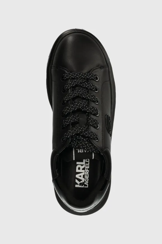 fekete Karl Lagerfeld bőr sportcipő KAPRI KITE