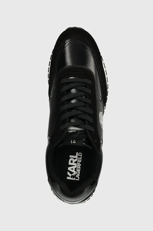 чорний Шкіряні кросівки Karl Lagerfeld VELOCITOR II