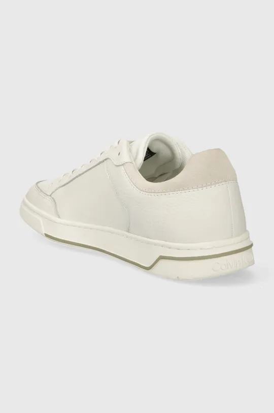 Kožne tenisice Calvin Klein LOW TOP LACE UP LTH Vanjski dio: Prirodna koža Unutrašnji dio: Tekstilni materijal Potplat: Sintetički materijal