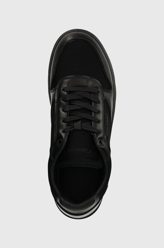 čierna Tenisky Calvin Klein LOW TOP LACE UP W/ STITCH