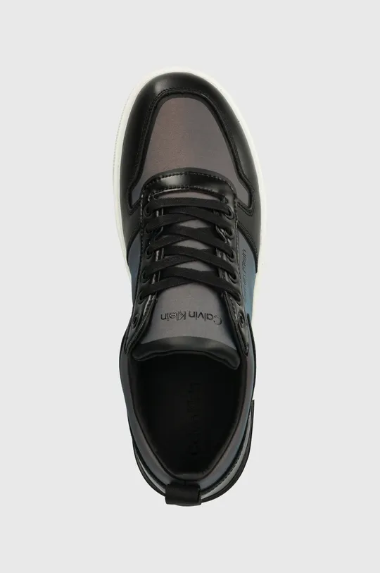 czarny Calvin Klein sneakersy LOW TOP LACE UP W/ HEATBOND PET