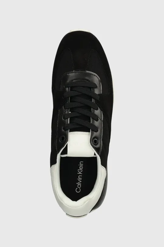 nero Calvin Klein sneakers LOW TOP LACE UP