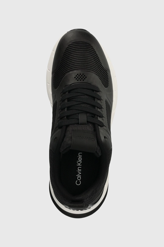 fekete Calvin Klein sportcipő LOW TOP LACE UP TECH