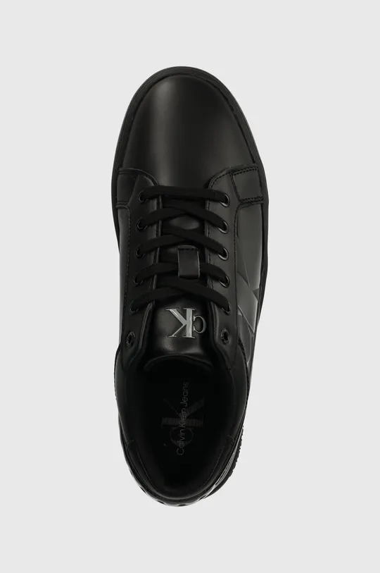 μαύρο Δερμάτινα αθλητικά παπούτσια Calvin Klein Jeans CLASSIC CUPSOLE LOW MIX NBS LUM