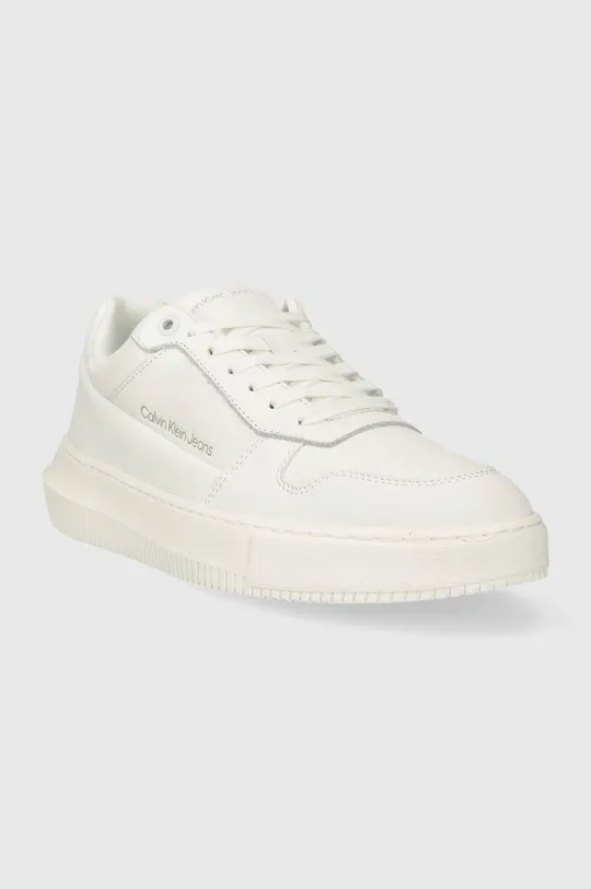 Calvin Klein Jeans sneakers CHUNKY CUPSOLE LOW LTH IN SAT bianco