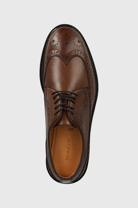коричневий Шкіряні туфлі Gant Bidford