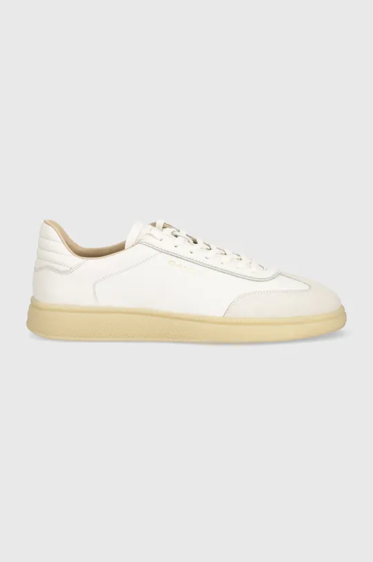 Δερμάτινα αθλητικά παπούτσια Gant Cuzmo λευκό