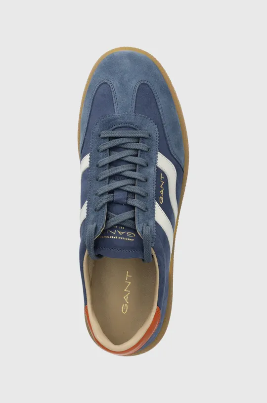 μπλε Δερμάτινα αθλητικά παπούτσια Gant Cuzmo