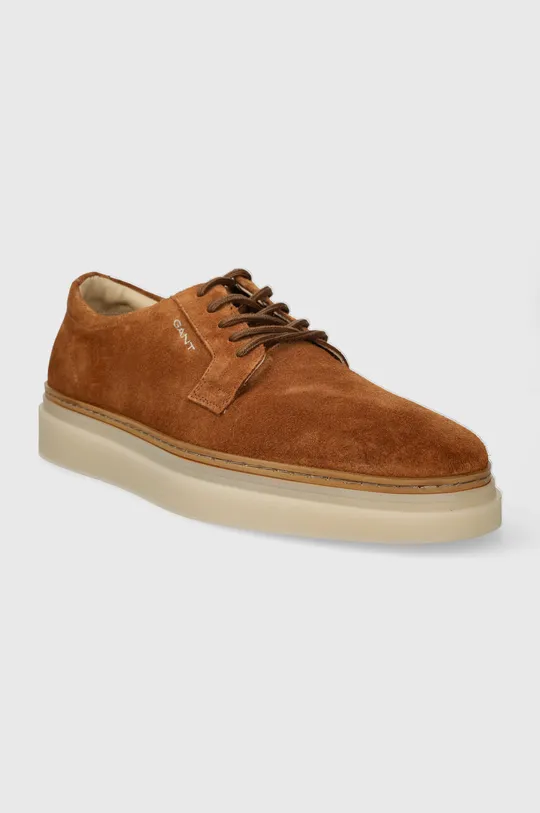 Cipele od brušene kože Gant Kinzoon smeđa