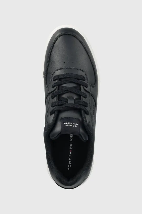 σκούρο μπλε Δερμάτινα αθλητικά παπούτσια Tommy Hilfiger MODERN CUP CORPORATE LTH