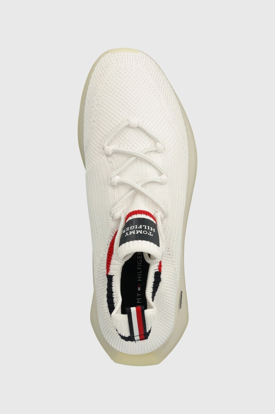 fehér Tommy Hilfiger sportcipő FUTURUNNER PREMIUM KNIT