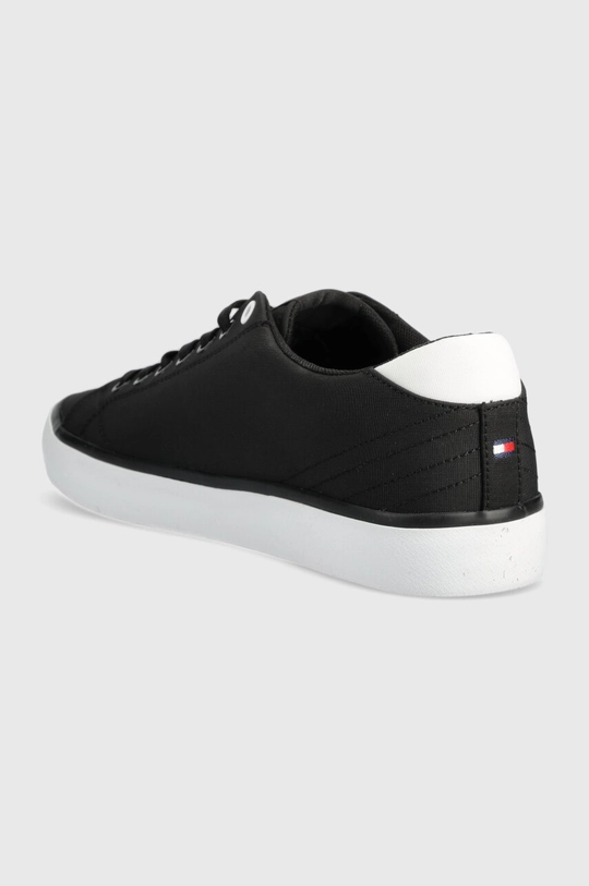 Tenisice Tommy Hilfiger TH HI VULC LOW STRIPES MESH Vanjski dio: Tekstilni materijal Unutrašnji dio: Tekstilni materijal Potplat: Sintetički materijal