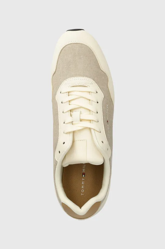 bež Tenisice Tommy Hilfiger LO RUNNER MIX CHAMBRAY