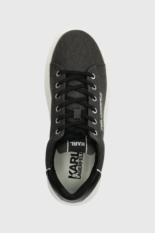 Karl Lagerfeld sneakersy KAPRI MENS Cholewka: Materiał tekstylny, Skóra naturalna, Wnętrze: Materiał syntetyczny, Podeszwa: Materiał syntetyczny