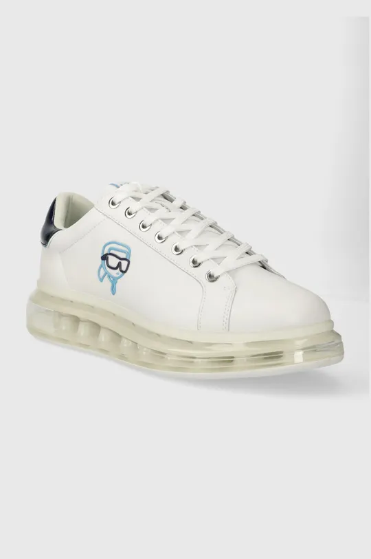 Δερμάτινα αθλητικά παπούτσια Karl Lagerfeld KAPRI KUSHION λευκό
